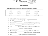 4th Grade Reading Comprehension Worksheets Multiple Choice with the Bfg Worksheets the Bfg Vocabulary Worksheet