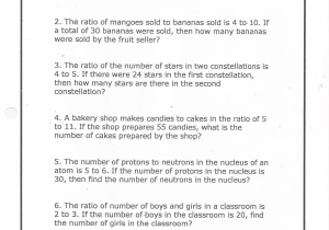 6th Grade Inequalities Worksheet or 6th Grade Math Ratio Tables Worksheets