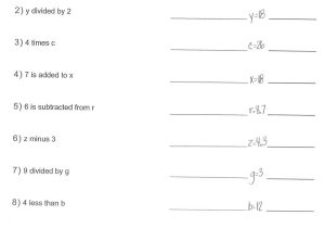 6th Grade Inequalities Worksheet or 6th Grade Math Worksheets Algebra