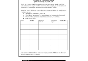 6th Grade Reading Comprehension Worksheets Pdf together with Workbooks Ampquot Sentence Structure Worksheets 7th Grade Free P