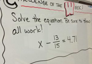 7th Grade Math Worksheets and Answer Key as Well as Middle School Math Man Challenge Of the Week