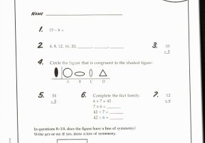 7th Grade Math Worksheets and Answer Key together with 10 Lovely 3rd Grade Math Worksheets