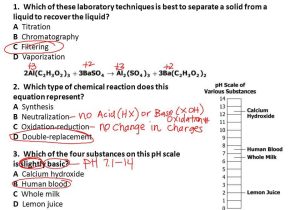 8.2 Types Of Chemical Reactions Worksheet Answers and Take Five 1 Ppt Video Online