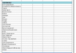 A Monthly Budget Worksheet as Well as Free Home Bud Worksheet Guvecurid