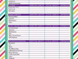 A Monthly Budget Worksheet with Free Printable Monthly Bud Worksheet