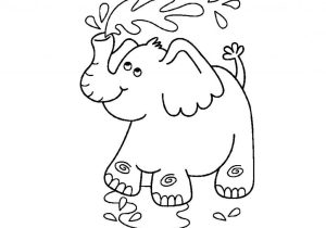 A Tale Of Two Elephants Worksheet or Elephant Coloring Pages for Kids Preschool and Kindergarte