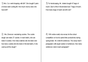 Aa 4th Step Worksheet Along with Grade Multiplication Word Problem Worksheets 3rd Grade Pictu