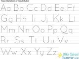 Abc Tracing Worksheets Also 24 Best Alphabet Images On Pinterest