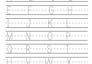 Abc Writing Worksheet and 153 Best Alphabet & Letter Writing Images On Pinterest