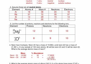 Abundance Of isotopes Chem Worksheet 4 3 together with Average atomic Mass Worksheet Answers Gallery Worksheet Math for Kids