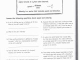Acceleration Worksheet Answer Key Along with Worksheet Displacement Velocity and Acceleration Worksheet Picture