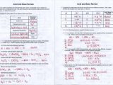 Acids Bases and Ph Worksheet Answers with Acids and Bases Worksheet Answers