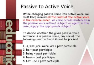 Active and Passive Transport Worksheet Answers with Interchange Of Active and Passive Voice Ppt