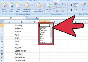 Add Worksheet In Excel Along with How to Add A Drop Down Box In Excel 2007 11 Steps with