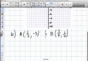 Adding and Subtracting Equations Worksheet as Well as Vector and Parametric Equations Of A Line In R2 Grade 12 Cal