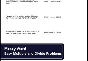 Adding and Subtracting Integers Word Problems Worksheet and Math Worksheet Grade 3 Word Problems New Money Word Problems