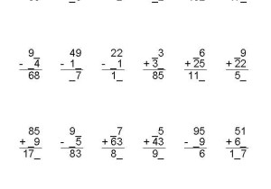 Adding and Subtracting Mixed Numbers Worksheet Pdf as Well as Mixed Problems Worksheets