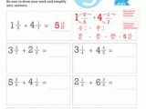 Adding Mixed Numbers Worksheet as Well as Adding Mixed Fractions with Different Denominators