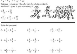 Adding Mixed Numbers Worksheet together with Add and Subtract Worksheet Fractions Worksheet Subtracting