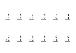 Addition and Subtraction Worksheets for Kindergarten Also Mixed Problems Worksheets