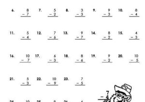 Addition and Subtraction Worksheets for Kindergarten together with 1st Grade Addition and Subtraction Worksheets Worksheets for All