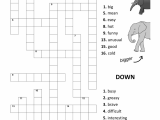 Adjectives Worksheet 3 Spanish Answers Along with Crosswordzzle Adjectives Printable Free Esl Crosswords Worksheets