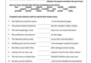 Adverb Worksheets 3rd Grade or 80 Best Grammar Adverbs Images On Pinterest