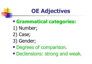 Agreement Of Adjectives Spanish Worksheet Answers Hayes School Also O Morphology O Syntax Lecture 2