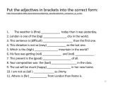 Agreement Of Adjectives Spanish Worksheet Answers Hayes School Also Online Present
