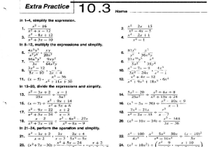 Algebra 1 Worksheet 1.5 Translating Expressions Answer Key or Colorful Kuta software Infinite Algebra 1 Dividing Polynomia