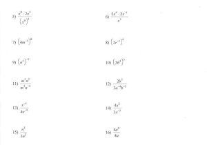 Algebra 2 Complex Numbers Worksheet Answers or Positive Exponents Worksheet Gallery Worksheet for Kids Ma
