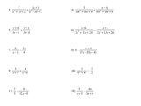 Algebra 2 Factoring Quadratics Worksheet Also New Simplifying Rational Expressions Worksheet Lovely Quadratic