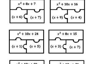Algebra 2 Factoring Quadratics Worksheet or 60 Best Factoring and Quadratics Images On Pinterest