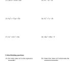 Algebra 2 Factoring Quadratics Worksheet or Worksheets 50 Inspirational Factoring Quadratics Worksheet Hi Res