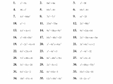 Algebra 2 Factoring Worksheet Along with Algebratoring Worksheets for All Download and Math 9th Grade