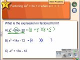 Algebra 2 Factoring Worksheet Key and 4 4 Part 1