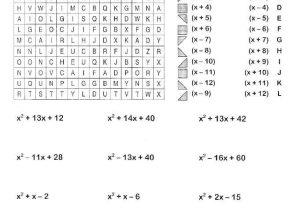Algebra 2 Quadratic formula Worksheet Answers with 60 Best Factoring and Quadratics Images On Pinterest