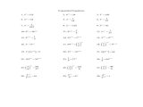Algebra 2 Review Worksheet as Well as Exponential Worksheets Kidz Activities