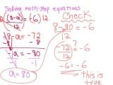Algebra 2 Review Worksheet together with Kindergarten Showme solving Multi Step Equations Algebra Fra