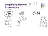 Algebra 2 solving Quadratic Equations by Factoring Worksheet Answers Also Simplifying Radical Expressions Worksheet Algebra 2 Elemen