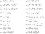 Algebra 3 Rational Functions Worksheet 1 Answer Key or 9 Best Rational Functions Images On Pinterest