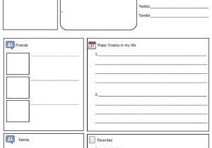All About Me Worksheet Middle School Pdf or 137 Best All About Me Images On Pinterest