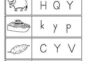 Alphabet Matching Worksheets Also Say and Trace Letter Y Beginning sound Words Worksheet