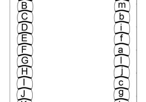 Alphabet Matching Worksheets or 220 Best Free Alphabet Printables Images On Pinterest