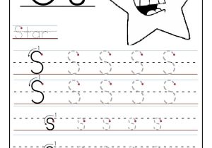 Alphabet Tracing Worksheets for 3 Year Olds with Printable Letter S Tracing Worksheets for Preschool