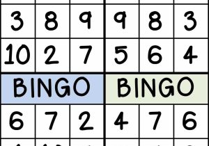 Alphabet Worksheets for Grade 1 or Bingo for Numbers 1 10 Great for Preschool Number Identification