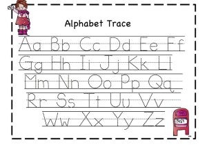 Alphabet Worksheets for Grade 1 or Printing Worksheets Awesome Free Alphabet Tracing Worksheets
