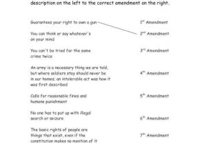 Amendment Worksheet Pdf or Worksheets English Bill Rights Math Practice solved Problems