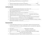 America the Story Of Us Episode 8 Worksheet Answer Key or Us History Crash Course Questions Civil War to Present