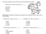 Analogy Worksheets for Middle School or 54 Best Language Arts Printables Images On Pinterest